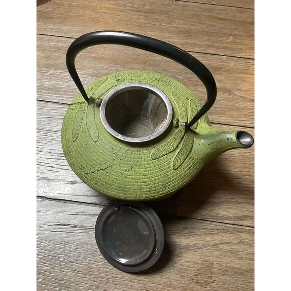 Vintage Asian Cast Iron Tea Kettle - Picture 3 of 7